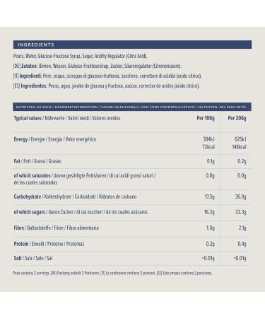 Buy Amazon Pear Half Fruit Lightly Sugared - 411g | Premium Quality Online International Shipping Available - Buy Online on GoSupps.com