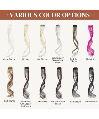 FLUFYMOOZ Side Air Bangs 2PCS Clip in Bangs Set - 12 Inch Natural Black - Buy Online on GoSupps.com