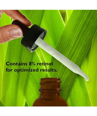 LaClaire Retinol Complex Face Serum 15ml - Anti-Aging & Brightening Neck/Facial Serum with Lactic Acid, Vitamin A & Retinyl Palmitate - Firm, Smooth & Nourish Skin - Anti Wrinkle Formula (Pack of 1) - Buy Online on GoSupps.com