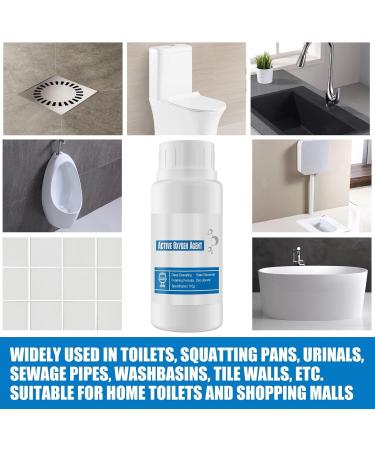 Touch Free Fizzy Foam Toilet Cleaner 250g Splash Toilet Cleaner Foam Powder Powerful Pipe Dredging Agent Household Splash Foaming Toilet Cleaner Easy To Help You Solve In Toilet Cleaning (1PC) - Buy Online on GoSupps.com