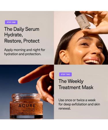 Acure Zombie Cell Clarifying Serum - Rejuvenate Face Serum with Niacinaminde & Milk Thistle Hydrating Anti Aging Daily Treatment to Tone Skin & Boost Cell Turnover for Natural Glow - 1 fl oz 1 Fl Oz (Pack of 1) - Buy Online on GoSupps.com