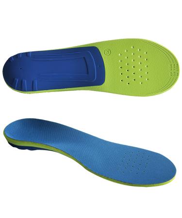 Shoe Insoles Trim-to-Fit Orthotic Arch Support Inserts Providing Excellent Shock Absorption and Cushioning for Feet Relief Comfortable Insoles for Men and Women's Running Shoes