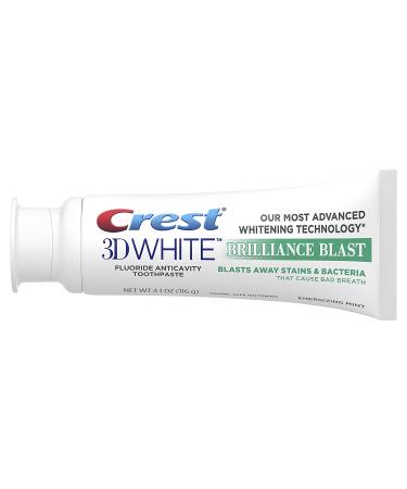 Crest 3D White Brilliance Blast Whitening Toothpaste - Energizing Mint (3 Pack) - Buy Online on GoSupps.com