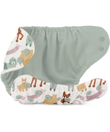 Esembly Cloth Diaper Cover Size 2 (18-35lbs) | Waterproof Swim Diaper | Leak-Proof & Breathable | Snap Closure | Reusable Diaper - Buy Online on GoSupps.com