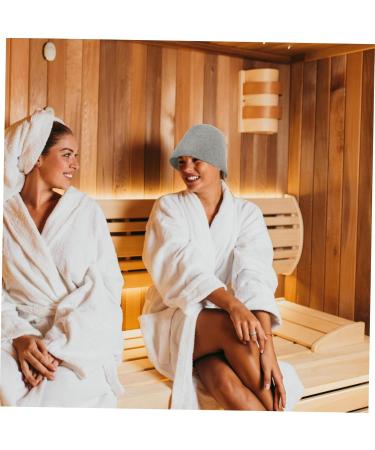 Beaupretty Filz Shower Hood | Vintage Sauna Hat & Hair Turban | Russian Felt Hat for Saunas & Night Use - Perfect As Japanese Fishing Hat - Buy Online on GoSupps.com