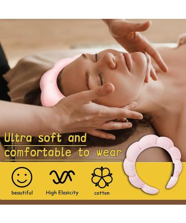 Spa Headband for Women - Makeup Removal, Skincare, Hair Accessories - Sponge & Towel Cloth Fabric - Htaper - Buy Online on GoSupps.com