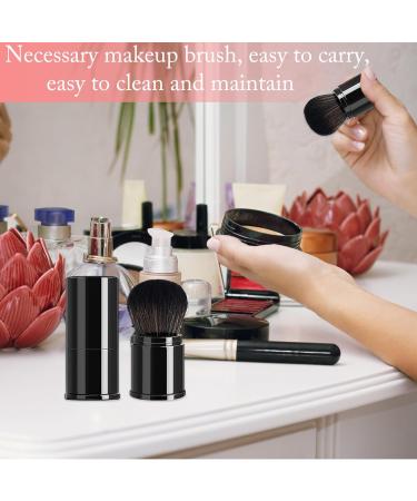 Soft Powder Makeup Brush for Face Professional Mushroom Shaped Blusher Brush for Cheeks retractable Brush for All Face Makeup & Foundation Mineral Make up Foundation Perfect Travel - Buy Online on GoSupps.com