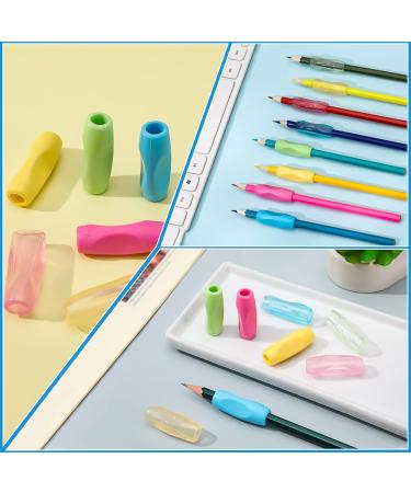 Ruggito Silicone Pencil Grips | Ergonomic Writing Aid for Kids | 16 Handle Holder for Improved Grip & Comfort - Buy Online on GoSupps.com