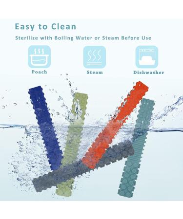 Sensory Chew Toys 5-Pack for Autistic Children - Silicone Chew Tubes for Autism ADHD SPD - Oral Motor Chewy Tool for Special Needs Kids - Colorful B - Buy Online on GoSupps.com