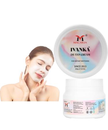 MACARIA Ivanka detan Vitamin E Clay Mask Deep Cleansing Facial Mask Clay Face Mask Scrub & Cleanser For Skin Care with Kaolin Clay and Aloe for Pores Acne Dark Spots Hydrating 17.63 Oz