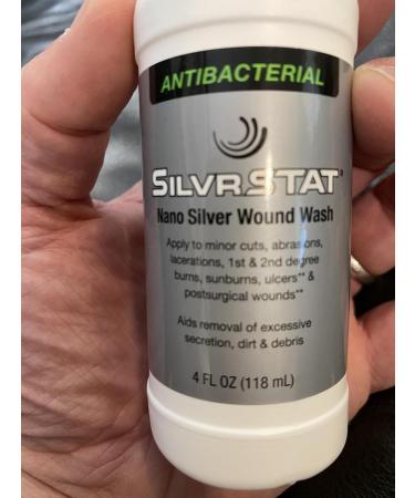Nano Silver Wound Wash Sprayer | Effective Debridement & Fine Mist Spray | 4 fl oz | International Shipping Available - Buy Online on GoSupps.com