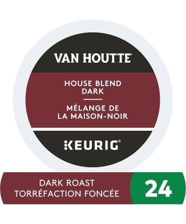 Van Houtte House Blend Dark K-Cup Coffee Pods 24 Count For Keurig Coffee Makers House Blend Dark 1 Count ( Pack of 24 ) - Buy Online on GoSupps.com