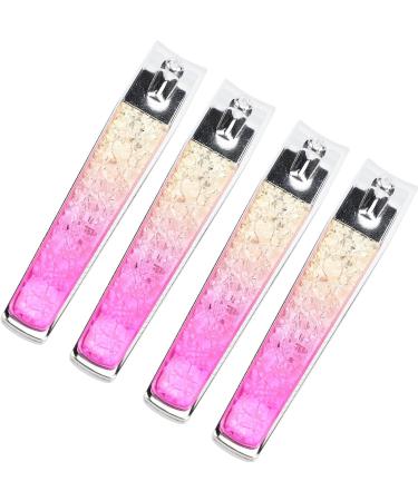 Stainless Steel Nail Clippers Comfortable Grip Electroplating Fingernail Tool for Precise Trimming at Home - Buy Online on GoSupps.com