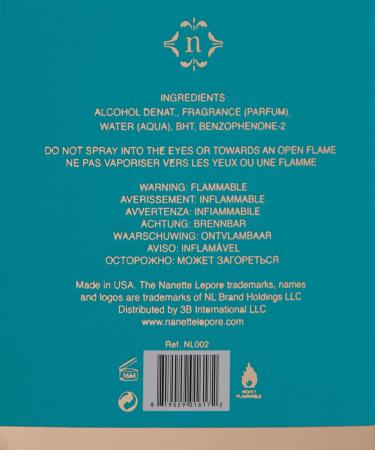 Nanette Lepore Eau De Parfum Natural Spray 1.7 Fl Oz - Buy Online on GoSupps.com