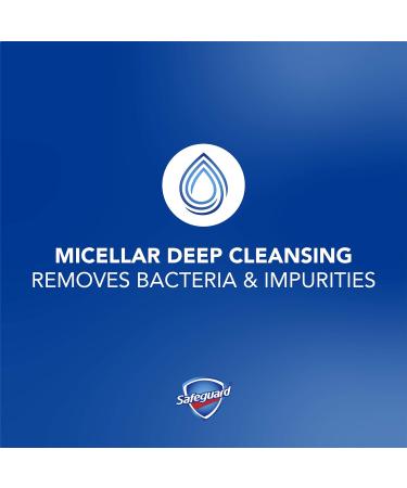 Safeguard Micellar Deep Cleansing Hand Soap - Fresh Clean Scent | 25 oz Bottle (Pack of 2) - Buy Online on GoSupps.com