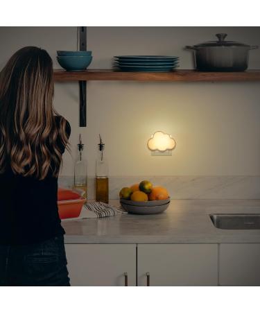 4-Piece Cloud Night Light Baby Sockets - LED Sleep Aid for Children's Rooms | Decorative Lamps for Young Girls - Buy Online on GoSupps.com