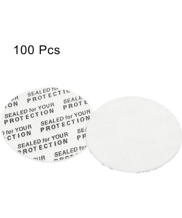 PATIKIL 27mm/1.06" Foam Lid Liner 100Pack PS Foam Resistant Tamper Pressure Sensitive Seal for Bottle Cap Liners Seals - Buy Online on GoSupps.com