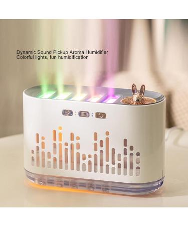 Essential Oil Diffuser 700ml | RGB Color Changing Aromatherapy Humidifier with Music Sync & Auto Shut Off for Large Rooms | Perfect for Home Office Shop & Gym - Buy Online on GoSupps.com
