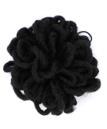 Liliyab Loc Bun Dreadlock Afro High Puff Drawstring Ponytail for Black Women - Buy Online on GoSupps.com