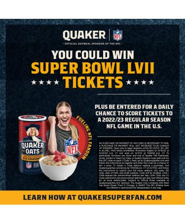 Quaker Quick 1-Minute Oatmeal Non GMO Project Verified - 40 oz Bags x 2 (Pack of 2) - 55 Servings - Buy Online on GoSupps.com