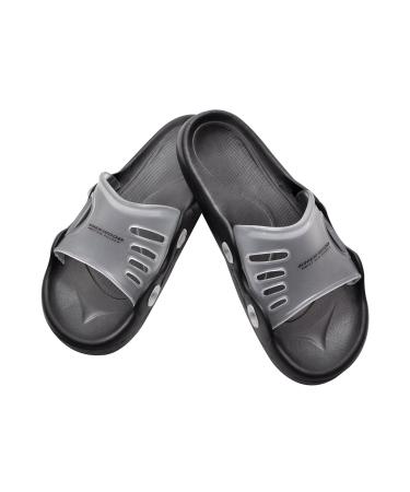 Very good - men bathing sandals incl. Soft Eva footbed i sportllipper i fast drying i bathing flap i bathing shoes for the swimming pool or the shower i heat resistant i comfortable 42 EU black