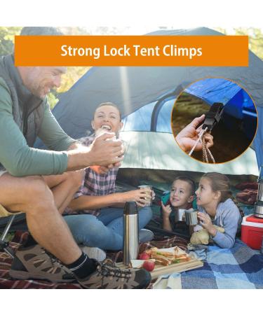 Tarp Clip Crocodile Mouth Multipurpose Secures Clamp with Strong Lock Grip Clamp Trap Clip Camping Clamp Clip Tighten Lock Grip Tent Snap for Outdoor Camping Tent Awning Banner and Cover 20 - Buy Online on GoSupps.com