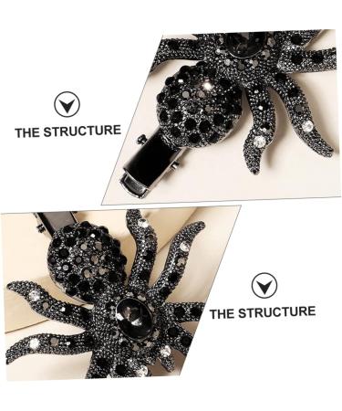 FRCOLOR Spider Hairpin Rhinestone Bobby Pins Hair Barrettes Hair Clip Spider Web Hairpins Hair Rhinestone Spider Clips for Hair Rhinestone Spider Barrette Halloween Spider Hair Accessory - Buy Online on GoSupps.com