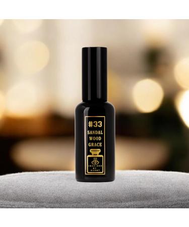 #33 Sandalwood Grace - 100ml Timeless Cologne & Mini Perfume for Men and Women NYC Craftsmanship #33 Sandalwood Grace 3.4 Fl Oz (Pack of 1) - Buy Online on GoSupps.com