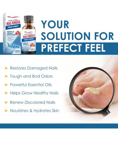 Fungal Nail Treatment Serum Extra Strong Antifungal Nail Treatment for Toenails/Fingernails Improve Thickening/Yellowed/Discolored Nails Original(nail Fungal Serum) - Buy Online on GoSupps.com