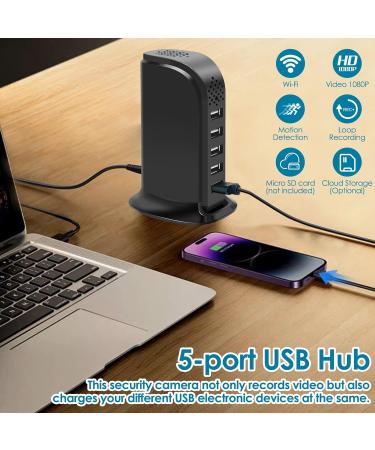 VANCHEER Hidden Camera Detector 1080P HD Indoor WiFi Security Camera Wireless Nanny Cams Video Recorder with Motion Detection Remote View for Home Office Surveillance NO Audio - Buy Online on GoSupps.com