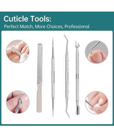 Stainless Steel Toe Nail Clipper for Efficient Trimming - Professional Thick Ingrown Toenail Clippers Foot Care Kit for Men & Seniors - Buy Online on GoSupps.com