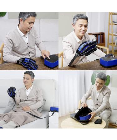 Upgraded Version Rehabilitation Robot Gloves Hemiplegia Finger Trainer Stroke Hand Splint AssistiveTraining Equipment Finger Orthosis for Long-Term Relief(Size:L Code Color:Left Hand) - Buy Online on GoSupps.com