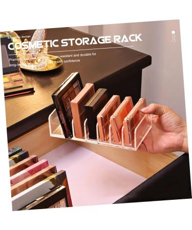 Alipis 2pcs Partition Storage Display Rack Multifunctional Storage Box Makeup Eyeshadow Makeup Lipstick Plastic Purse Organizer Eye Shadow Rack Makeup Organizer Stand Eyeshadow Box Shelf - Buy Online on GoSupps.com