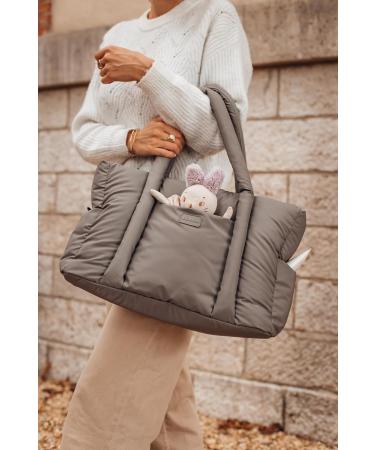 B ABA Baby Diaper Bag Multiple Compartments Mole Grey - Buy Online on GoSupps.com