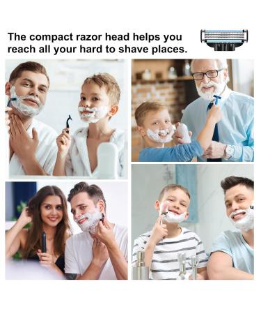 16 PCS Razor Blades for Manual Shaving | Perfect for Beard & Leg Hair | Premium Quality Blade Set - Buy Online on GoSupps.com