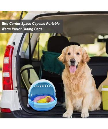 Bird Carrier Space Capsule Portable Warm Parrot Outing Cage Breathable Travel Cage Lightweight Bird Carrier and Small Animals Carrier 7.286.5inch - Buy Online on GoSupps.com