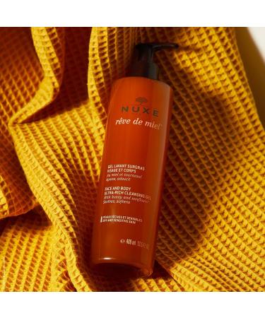 NUXE R ve de Miel Ultra-Rich Cleansing Gel - 13.5 Fl oz - Buy Online on GoSupps.com