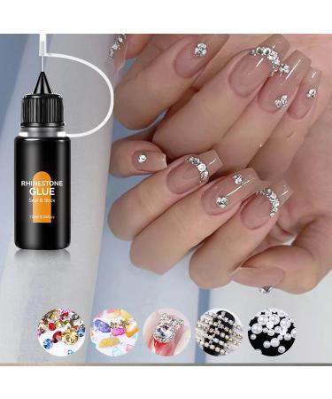 10ml Nail Charm Glue - Nail Fill Gel Long-Lasting Professional 3D Nail Gel for Stickers Beads Pendants UV Lamp Compatible | Women Girls - Buy Online on GoSupps.com