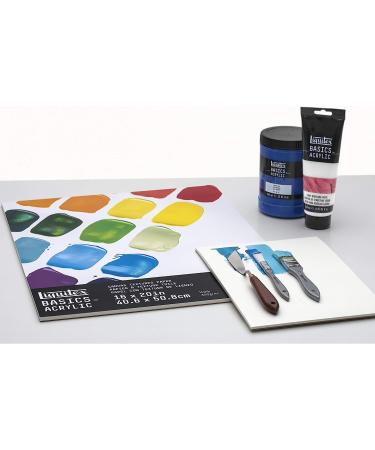Liquitex Basics Paintbrush No. 2 White Filbert - Professional Quality Brush for Artists - Buy Online on GoSupps.com