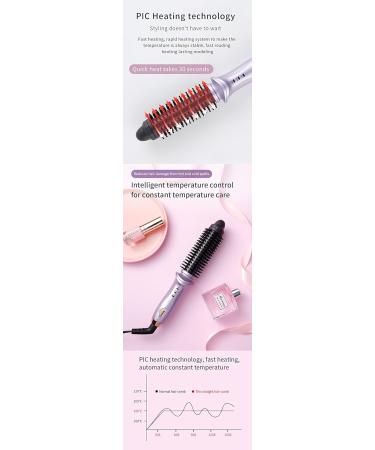 Buy Purple Dual-Use Hot Air Curling Comb - Lazy Artifact for Perfect Curls | International Shipping Available - Buy Online on GoSupps.com