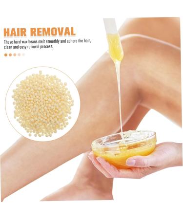  HAKIDZEL 1 Bag Wax Beans for Hair Removal with Hair Removal Wax for Women Hair Removal Wax Beans for Face and Body Suitable for Legs Arms and Underarms (cream 100 g) - Buy Online on GoSupps.com