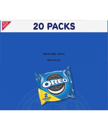OREO Chocolate Sandwich Cookies - 20 Snack Packs (40 Cookies Total) - Buy Online on GoSupps.com