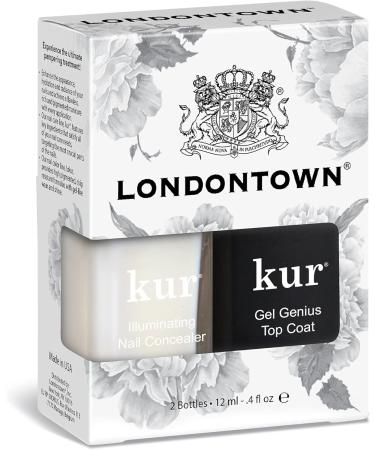 Londontown kur Conceal & Go Duo Set Includes Nail Illuminating Concealer & Gel Genius Top Coat 0.4 Fl Oz - Buy Online on GoSupps.com