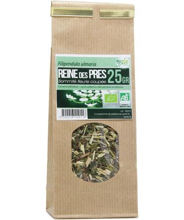 Organic Meadowsweet Herbal Tea (Filipendula ulmaria) - 25g - Buy Online on GoSupps.com