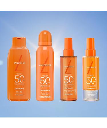 Coty Lancaster Sun Beauty Body Milk SPF50 400ml Photoaging Control Broad Spectrum Sun Protection Lightweight texture & nongreasy Waterresistant formula Suitable for all skin types - Buy Online on GoSupps.com