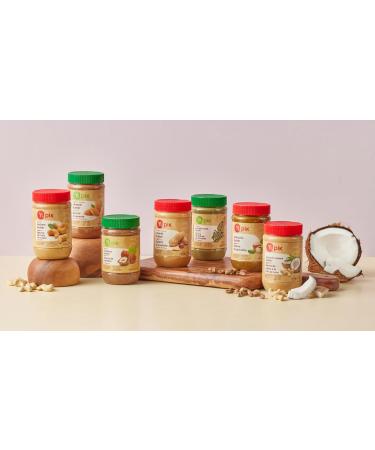 Yupik Natural Crunchy Peanut Butter 454 g Kosher Gluten-Free GMO-Free Unsweetened Nut Butter Only Peanuts No Added Sugar No Additives Smooth & Crunchy Spread Ideal for Snacks & Recipes - Buy Online on GoSupps.com