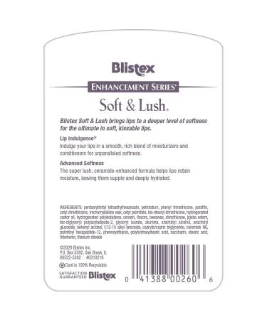 Blistex Soft & Lush Lip Balm 0.13 oz - Pack of 10 | Best Lip Care for Hydrated Lips - Shop Internationally - Buy Online on GoSupps.com