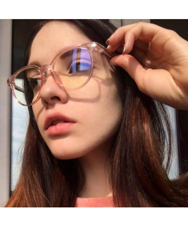 Women's Stomping Gaming Glasses - Computer Folding Blue Light Filter Glasses - Large Pink Size - International Shipping - Buy Online on GoSupps.com