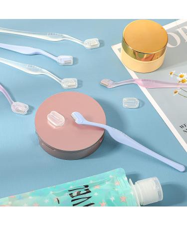 Buy Mini Eyebrow Razor Trimmer - Women's Face Shaver & Lip Hair Remover - Precision Cover Makeup Tool (Clear Purple Light Blue) - International Shipping Available - Buy Online on GoSupps.com