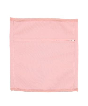 Reusable Castor Oil Pack with Elastic Band - Detoxify Liver & Improve Sleep - Pink - Buy Online on GoSupps.com